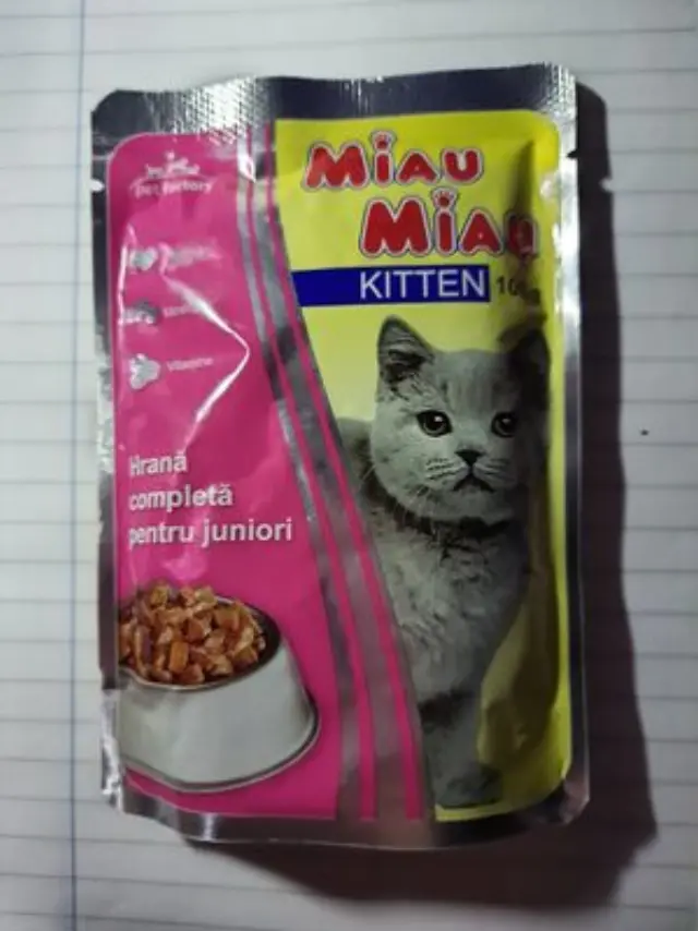 Miau Miau Κitten Κοτόπουλο σε Σάλτσα 100g