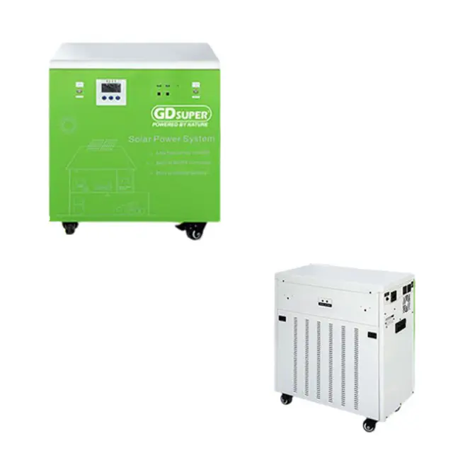 Ηλιακό Σύστημα Ενέργειας 6000W με MPPT 60A και Μπαταρία Λιθίου 51.2V 200Ah - 6000W Solar Power System with 60A MPPT and 51.2V 200Ah Lithium Battery 0234081