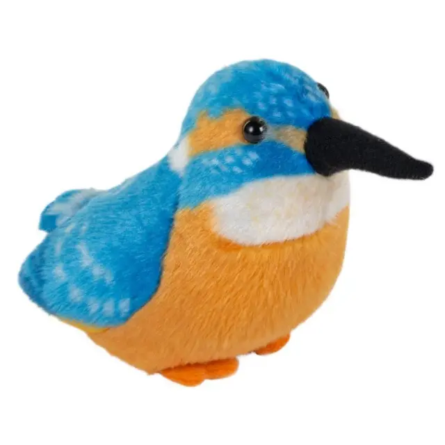 Wild Republic Λούτρινο Πουλάκι με Φυσικό Ήχο / Bird with Real Bird Call (7 σχέδια) Kingfisher