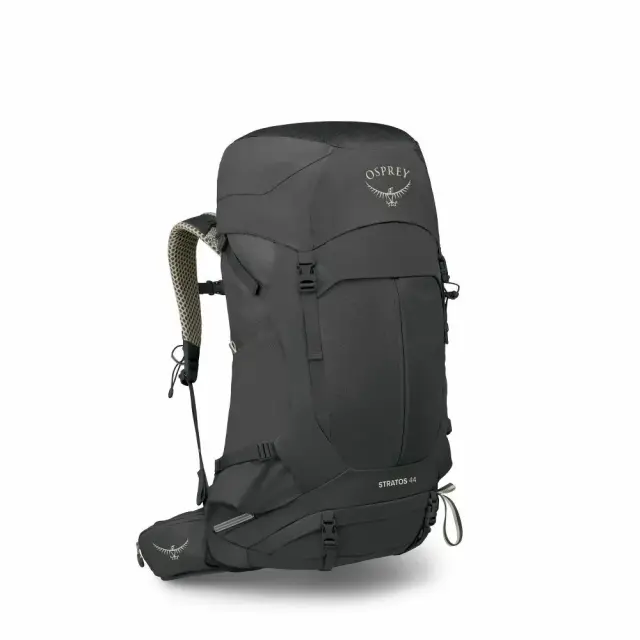 Osprey Stratos 44 Hiking Backpack Σακίδιο Ορειβασίας Μαύρο - One size