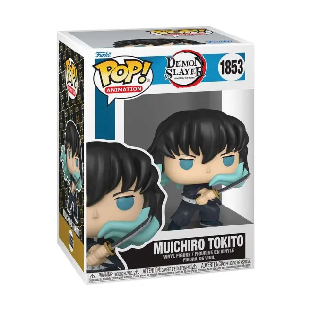 Demon Slayer: Kimetsu no Yaiba POP! Animation Vinyl Figure Muichiro (Attack) 9 cm 2