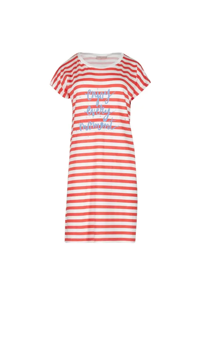 S764 - Coral - LOUNGEWEAR STRIPES 3