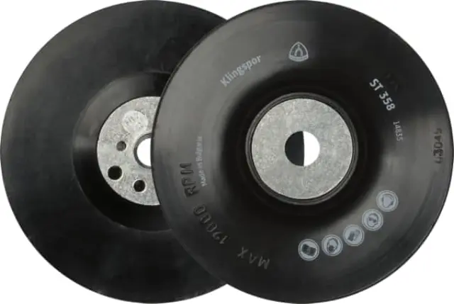 Πέλμα Στήριξης Τροχού Klingspor 115 X 22mm M14 Medium St 358