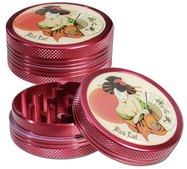 Grinder Τρίφτης 50mm Αλουμινίου «Geisha»- 2 Parts