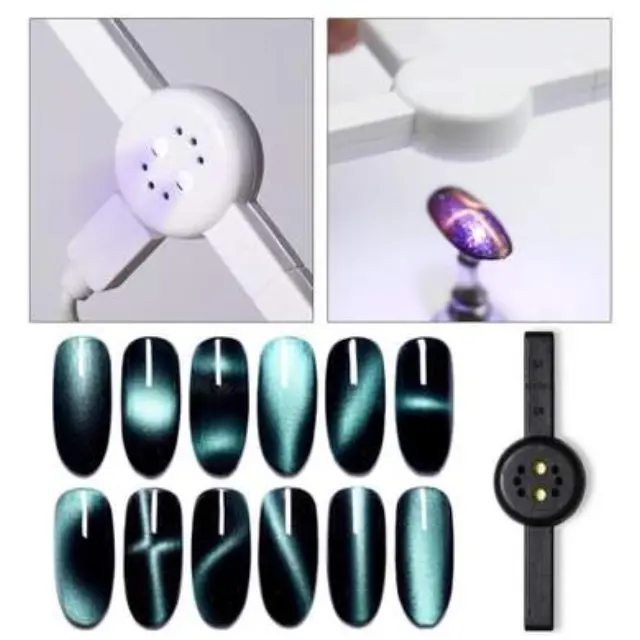 Μαγνήτης και λάμπα led για Cateye 2 in1 -OEM 3
