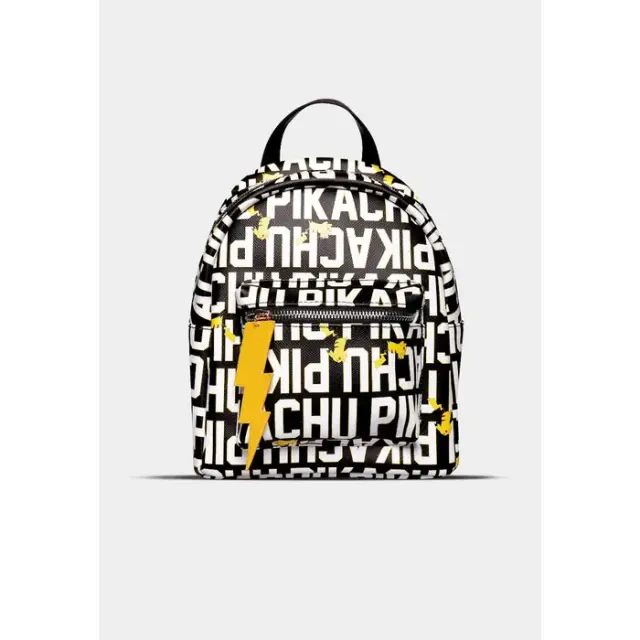 Τσάντα Πλάτης Pokemon Pikachu Lettering Mini Backpack Black MP276632POK 2