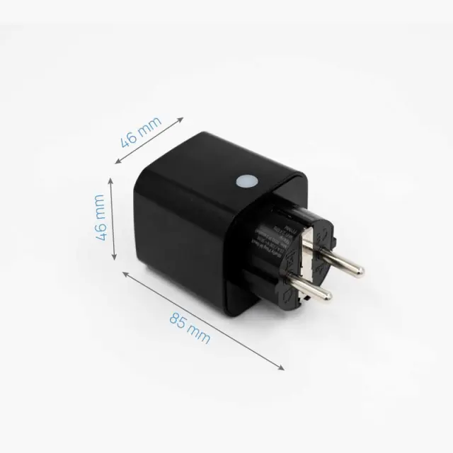 3800238074197 | Shelly Plug M Gen3 2-pack (13A - 3000 W) - Μαύρο 3