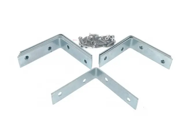 Hardware angle plate 8 pieces 60 x 60 x 16 mm