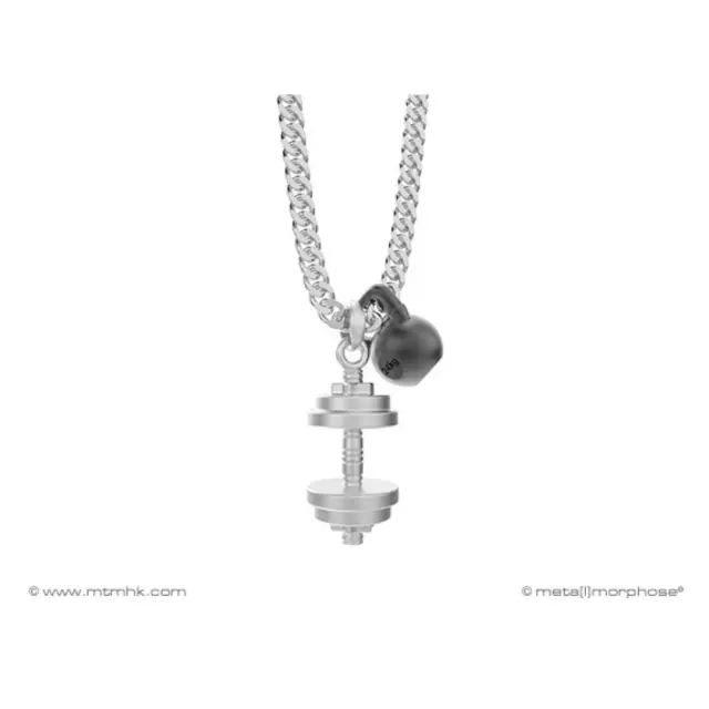 Meta(l)morphose On Shirt Κολιέ / Long Necklace: Gym