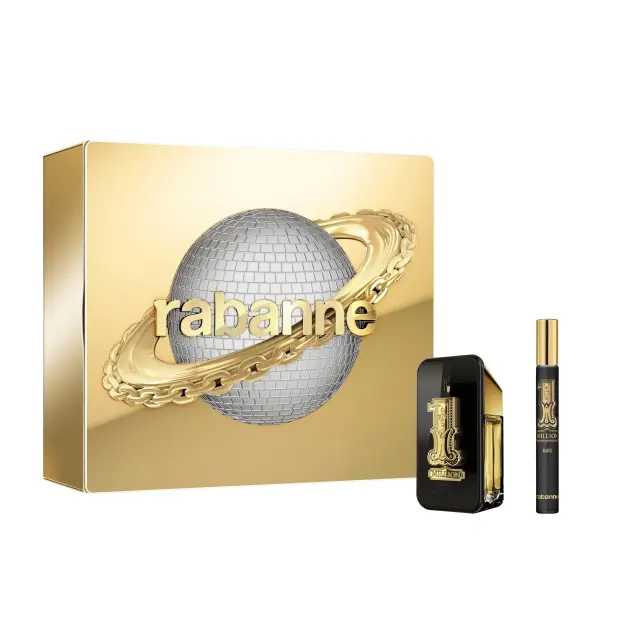 Paco Rabanne 1 Million Black Ανδρικό Αρωματικό Σετ: Eau De Parfum 50ml & Travel Spray 10ml