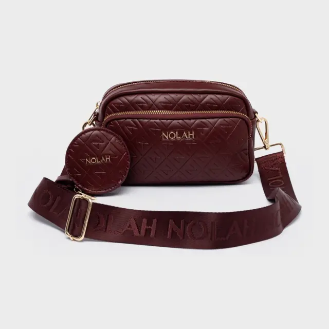 Τσάντα Χιαστί Globe Burgundy Nolah