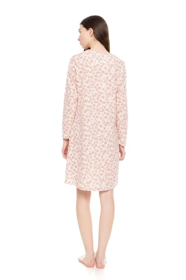 W1599 - Type - NIGHTGOWN V PINK FLOWER 3