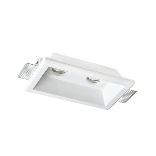 ΓΥΨΙΝΟ TRIMLESS ΔΙΠΛΟ ΣΠΟΤ RYAN GU10 / G90102C