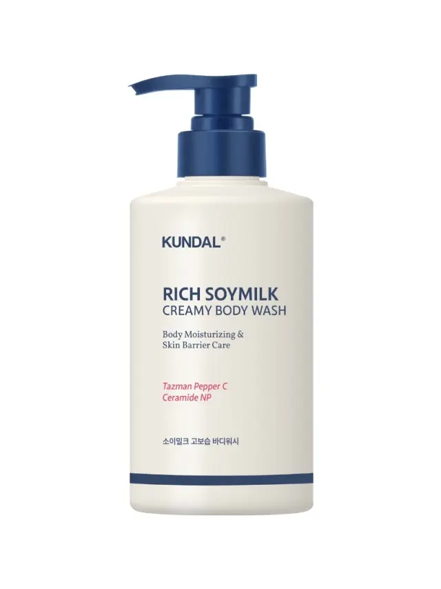 Kundal Rich Soymilk Body Wash -Ενυδατικό αφρόλουτρο με άρωμα Mellow Vanilla