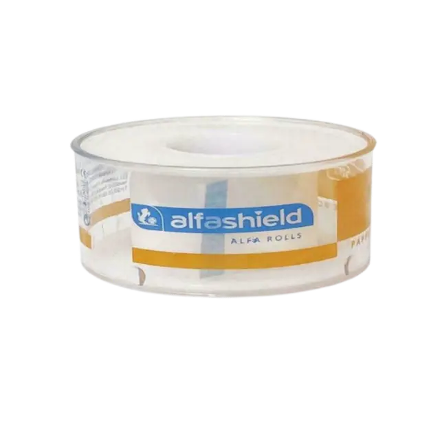 Alfashield Alfa Rolls Χάρτινη Επιδεσμική Ταινία 1.25cm x 5m