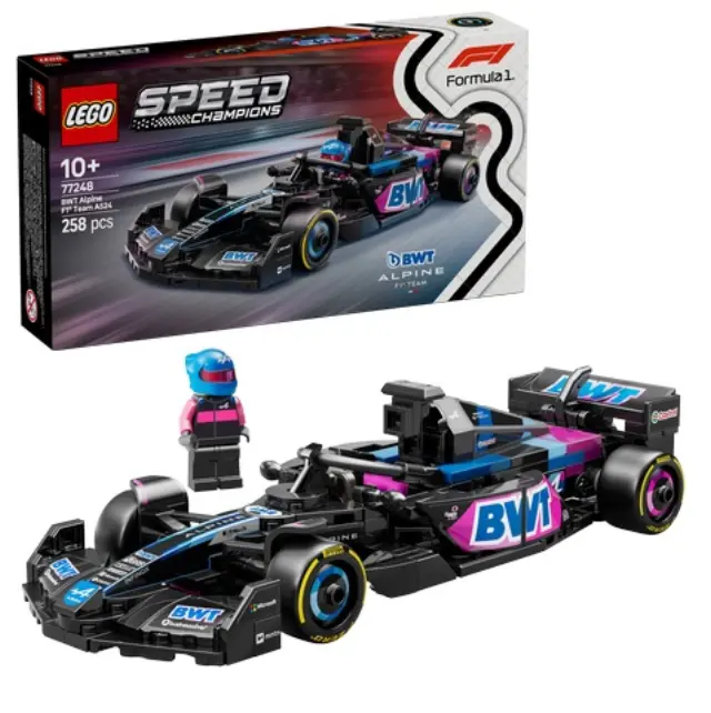 Lego Speed ​​Champions Bwt Alpine F1 Team A524 Racing Car (77248) (LGO77248) 3