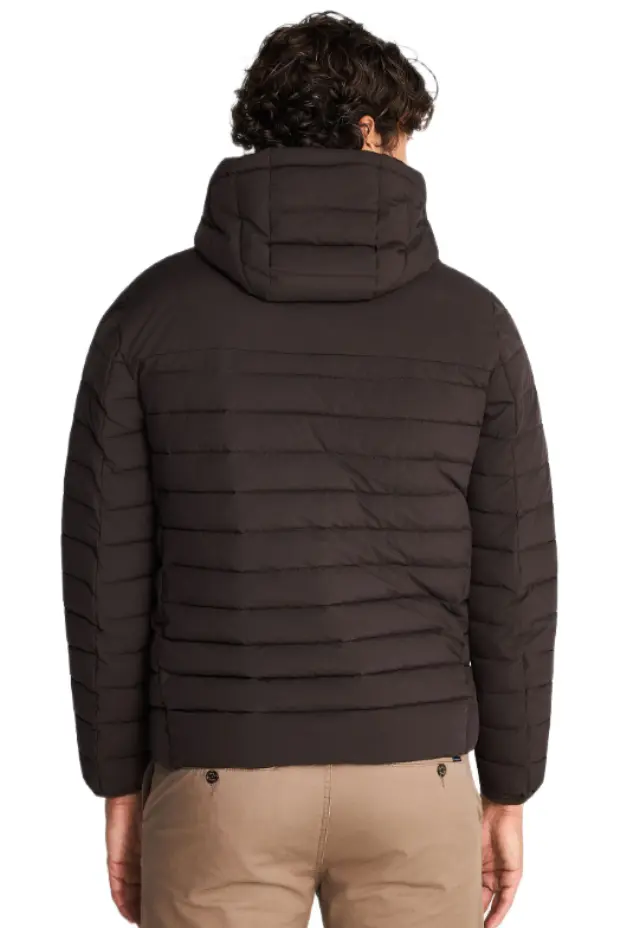 Funky Buddha ανδρικό καπιτονέ μπουφάν traveller με κουκούλα FBM014-002-01-2 2