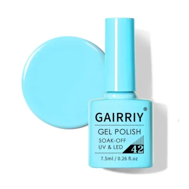 Ημιμόνιμο επαγγελματικό βερνίκι GAIRRIY 7.5ML - 0.26FL.OZ 42