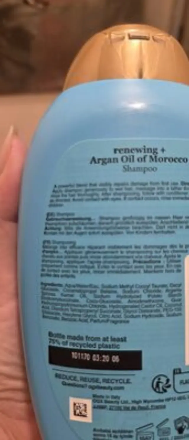 Argan Oil of Morocco Σαμπουάν Αναδόμησης 385ml