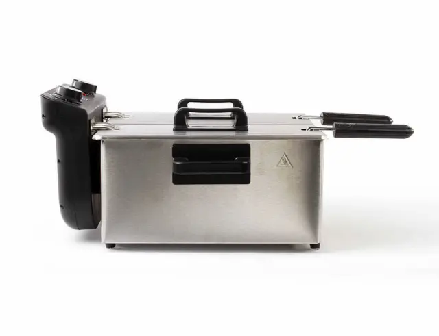 Φριτέζα διπλή Livoo DOC217 με ισχύ 3300W και χωρητικότητα 2x 3L - Inox DOC217