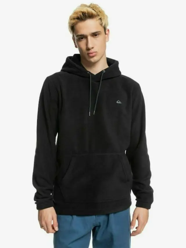 QUIKSILVER ESSENTIALS POLAR FLEECE ΦΟΥΤΕΡ ΑΝΔΡΙΚΟ BLACK