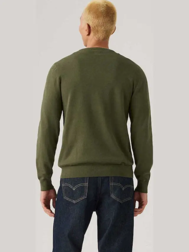 LIGHTWEIGHT HM SWEATER GREENS Khaki 2