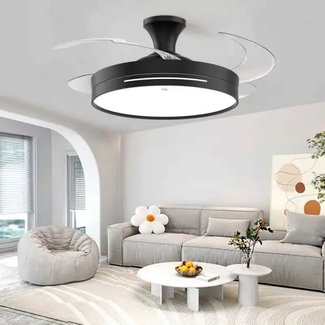 Ανεμιστήρας οροφής & φωτιστικό - DS-6603 - 430286 - Black 2