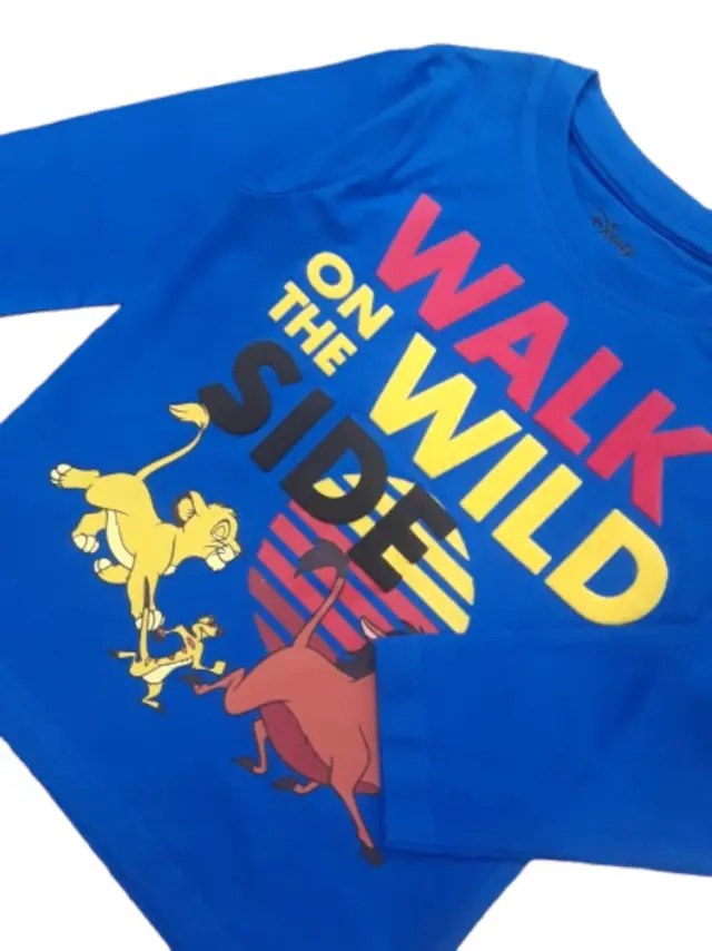 Μπλουζάκι Μακρυμάνικο Walk On The Wild Side Blue 8020405 - 6-7 Y (122cm) 3