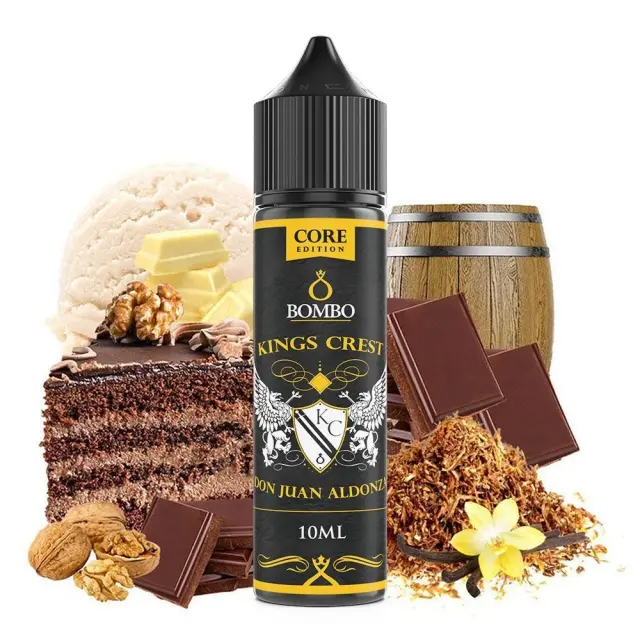 Don Juan Aldonza Core Edition 10ml (60ml) - Kings Crest & Bombo Flavorshots