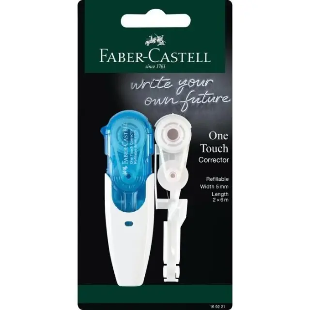Διορθωτικό Ταινία Faber Castell 5mm x 6m με Ανταλλακτικό, 169221
