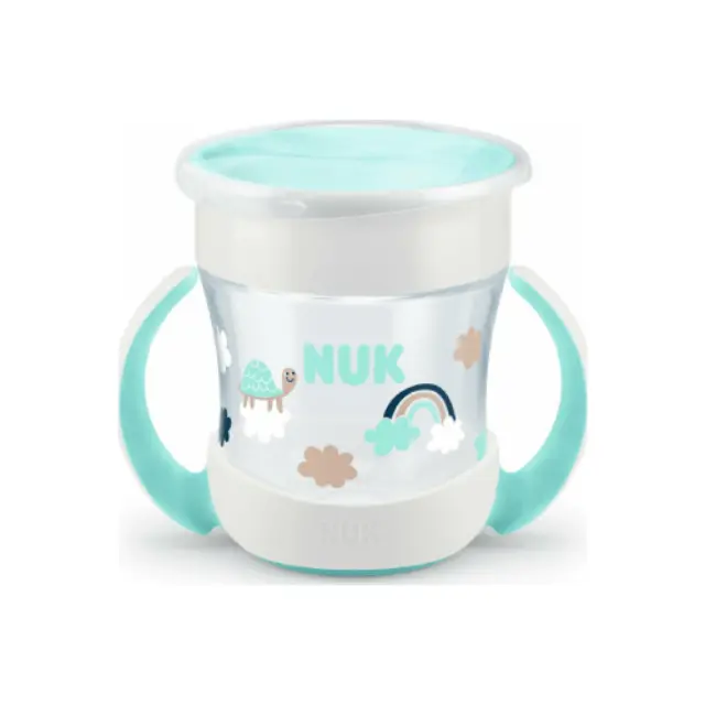 NUK Magic Cup Εκπαιδευτικό Ποτήρι 360° Ποτήρι με εύκολη ροή που δεν τρέχει 230ml 8m+ 10751278