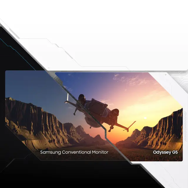 SAMSUNG LS27CG552EUXEN Odyssey G5 Curved WQHD Gaming Monitor 27 165Hz (SAMLS27CG552EUXEN) 2