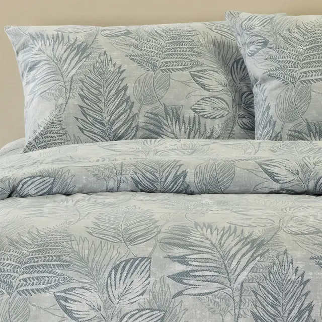 Melinen Home Σεντονι (Σετ 2 Τεμ.) 120Χ200+32 Noor Grey Winter Line Mini 53X72cm