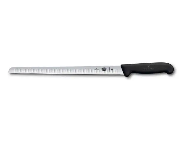 Μαχαίρι Σολωμού Victorinox Fibrox με μήκος λεπίδας 30cm - Black5.4623.30 2