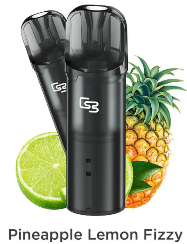 Geek Bar Elite 20mg 2ml Prefilled Pods - Pineapple Lemon Fizzy (2 τεμ.)