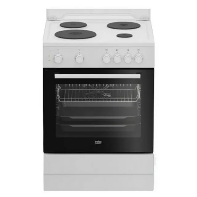 Beko FBM66001GWS Κουζίνα 72lt με Εμαγιέ Εστίες Π60εκ. Λευκή