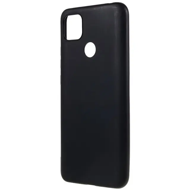 Slim Θήκη Σιλικόνης Κάλυμμα Πλάτης για Xiaomi Redmi 9C Μαύρη OEM
