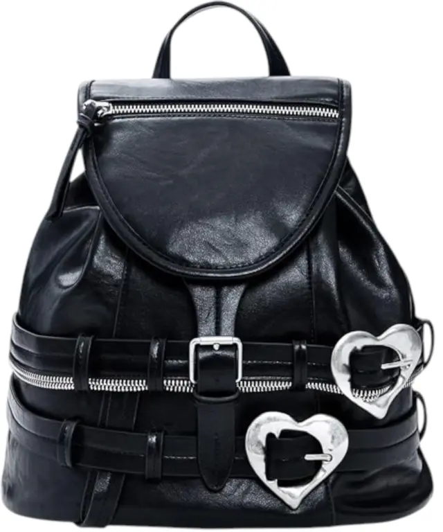 Desigual - Γυναικείο Σακίδιο Πλάτης Gala Tuna Mini 26WAKP09-2000 Μαύρο