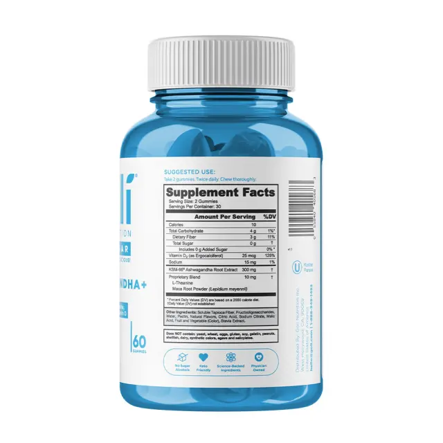 Goli Zero Sugar Ashwagandha Gummies 2