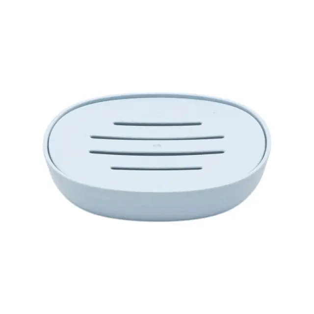 Σαπουνοθήκες μπάνιου πλαστικές - Σετ 9pcs - Light Blue - 21664