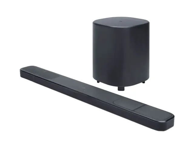 Soundbar JBL Bar 1000MK2 True Wireless 7.1.4 (JBLBAR1000M2BLKEP) με ασύρματο Subwoofer - 480W - Dolby Atmos - Wi-Fi, Bluetooth, USB, Optical, HDMI - BlackJBLBAR1000M2BLKEP
