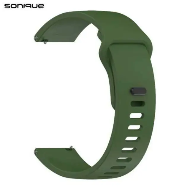 Λουράκι Σιλικόνης Sonique Color για Xiaomi Redmi Watch 5 Active / Redmi Watch 5 Lite Πράσινο Σκούρο