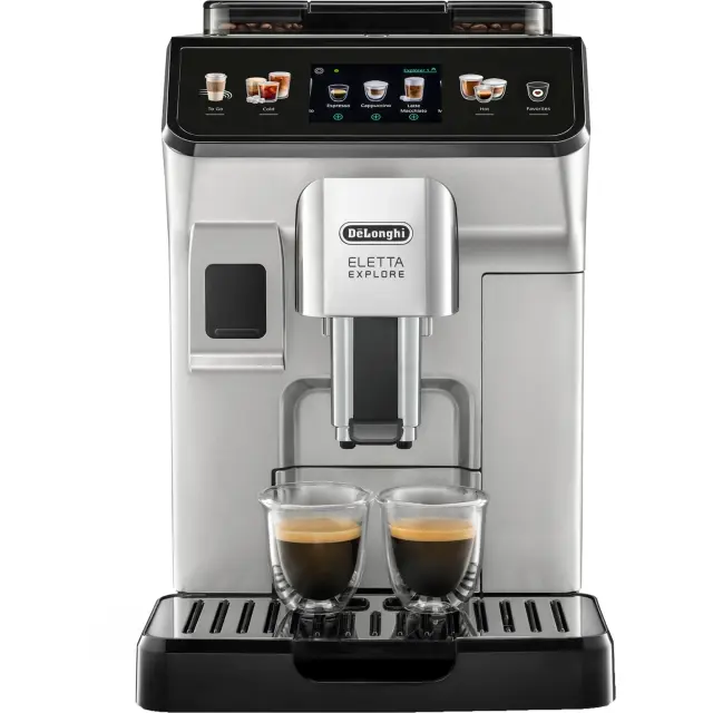De'Longhi Αυτόματη Μηχανή Espresso Eletta Explore 1450W 19bar Silver (ECAM450.55.S)