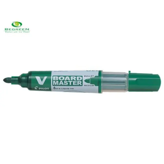 Pilot V Board Master Whiteboard Marker Medium Bullet Green (WBMA-VBM-M-BG-GREEN) (PILWBMA-VBM-M-BG-GREEN)