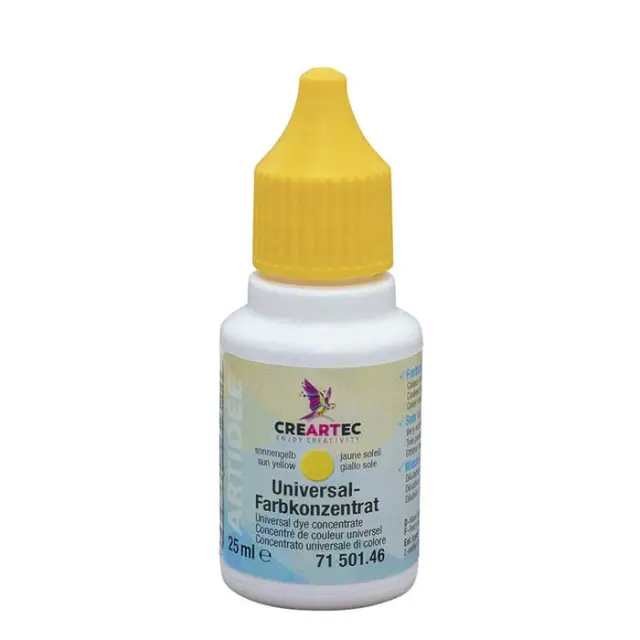 Creartec Συμπυκνωμένη Χρωστική - Sun Yellow - 25ml