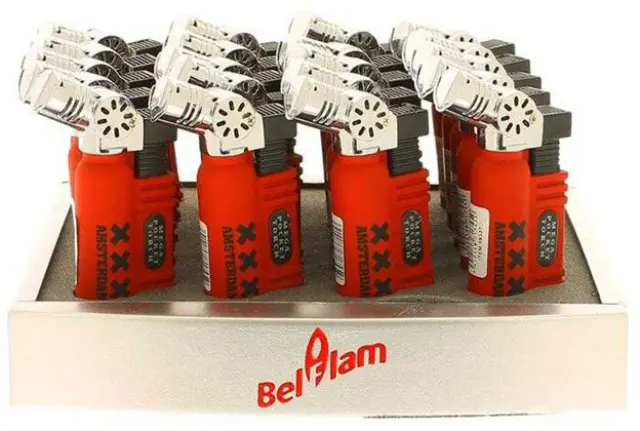 Belfam Αναπτήρας Αντιανεμικός Red Rubber - Amsterdam XXX 2