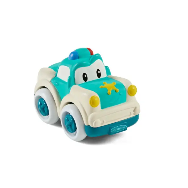 INFANTINO GRIP & ROLL SOFT WHEELS-POLICE CAR