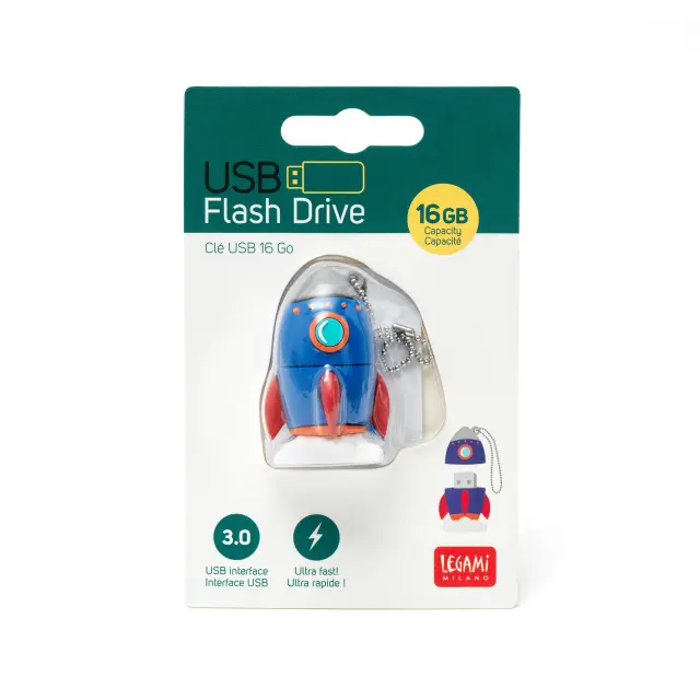 Usb flash drive 3.0 (16GB) - Rocket - Legami 3