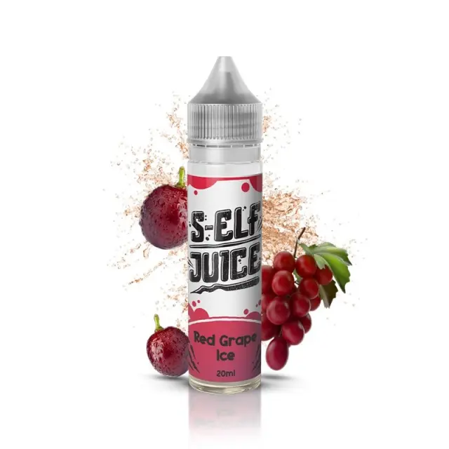 S-Elf Juice Red Grape Ice Flavour Shot 20ml/60ml