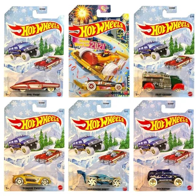 Hot Wheels - Winter Series Collection (W3099) - Toys